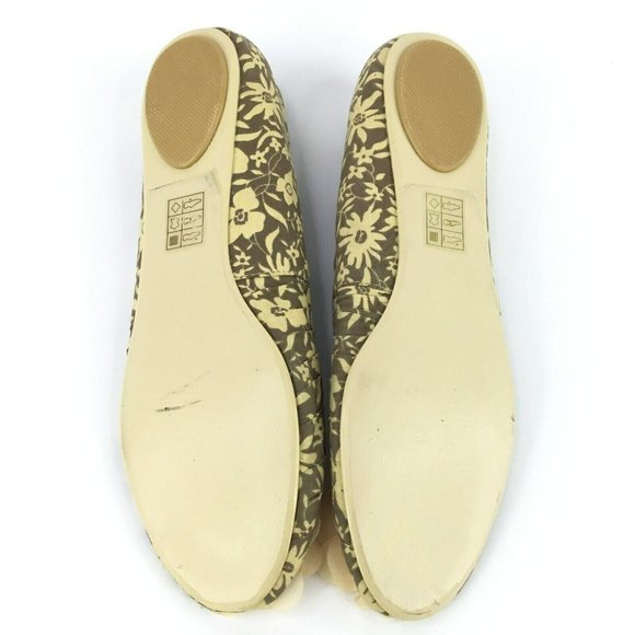 Ilse Jacobsen Hornbaek Canvas Printed Ballet Flats Size 37 US 7 Chiffon Flowers - Picture 11 of 11